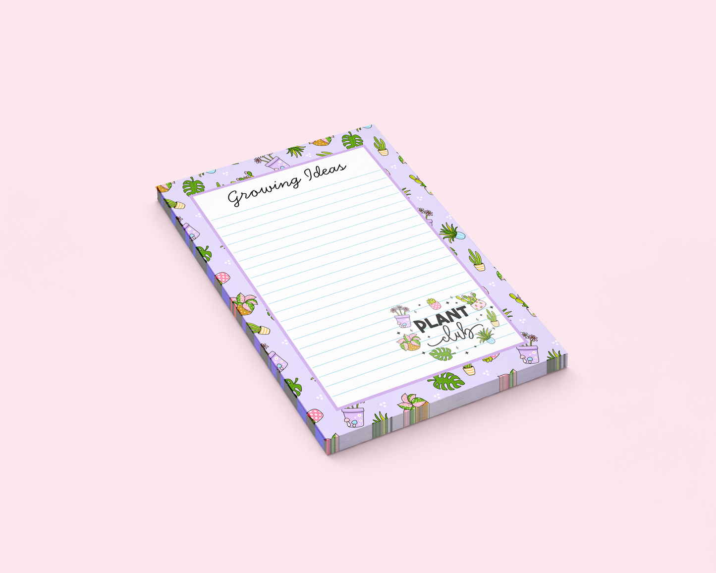 Growing Ideas Notepad | Memo Pad | 5" x 7" | 50 Pages