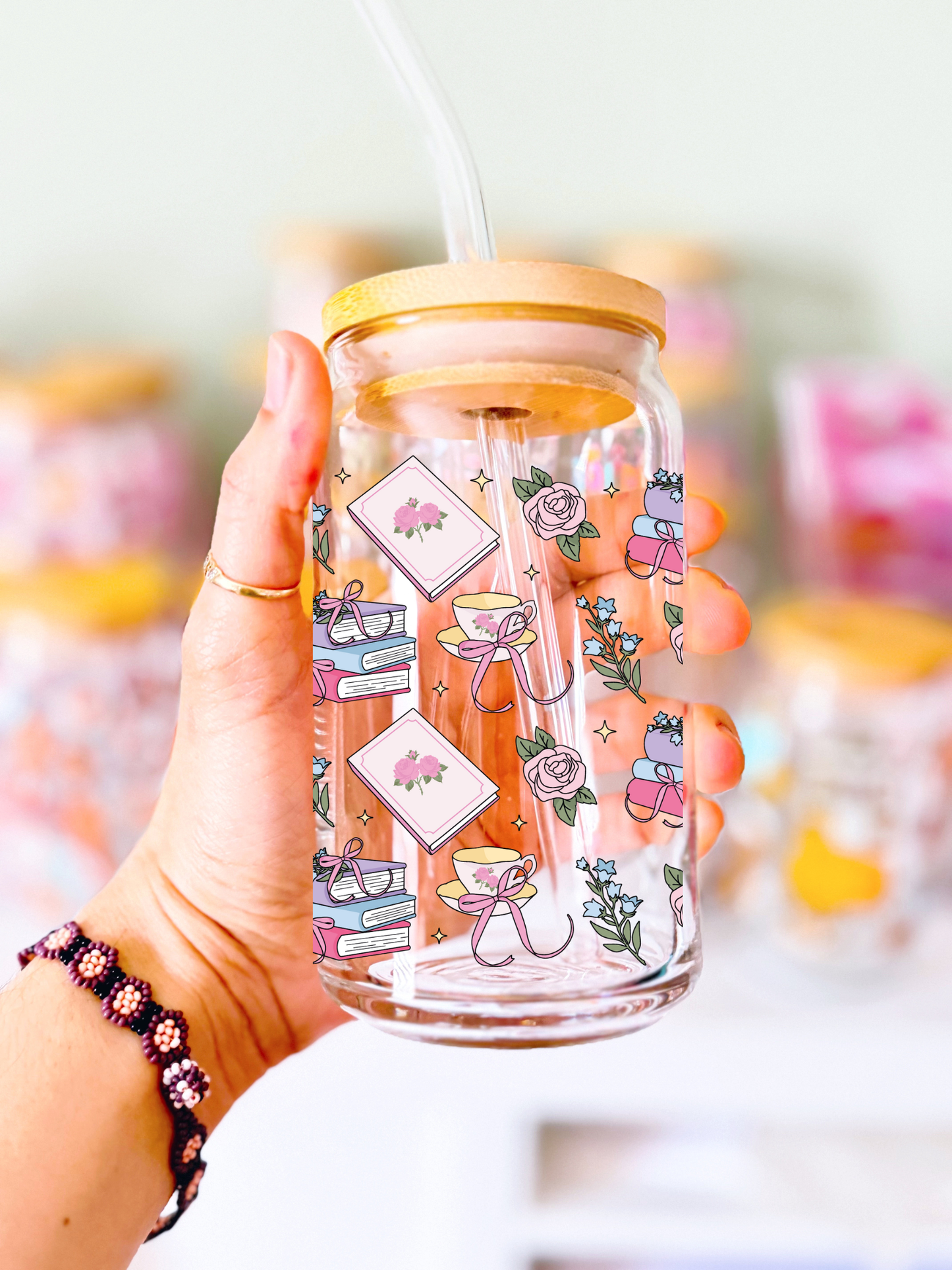 Romantacy Glass Can