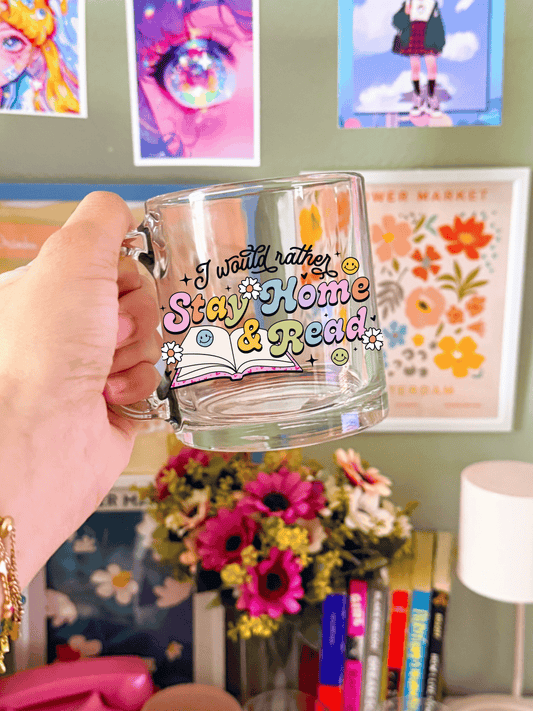I would Rather Stay Home & Read Mug