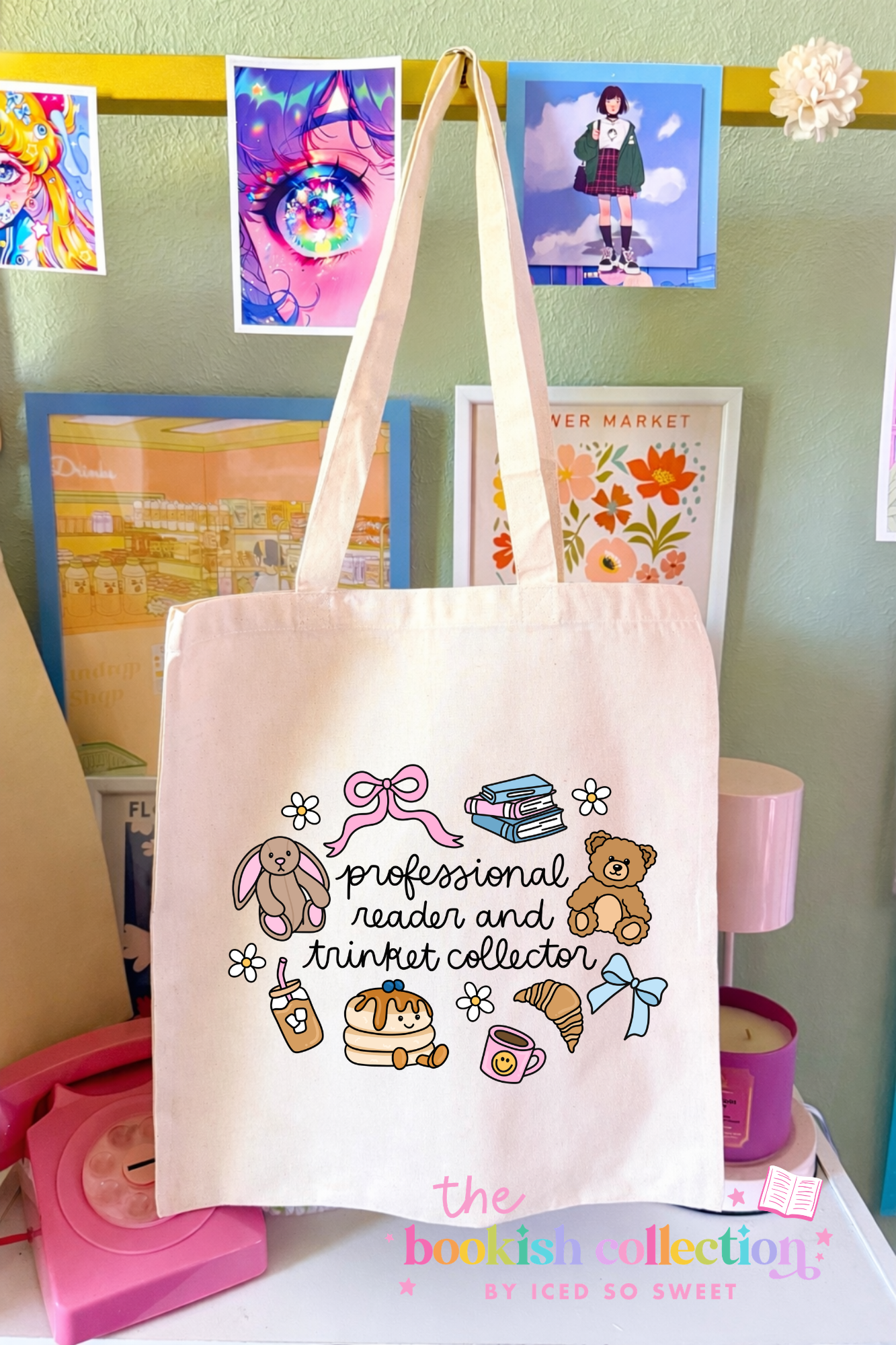 Professional Reader and Trinket Collector Tote