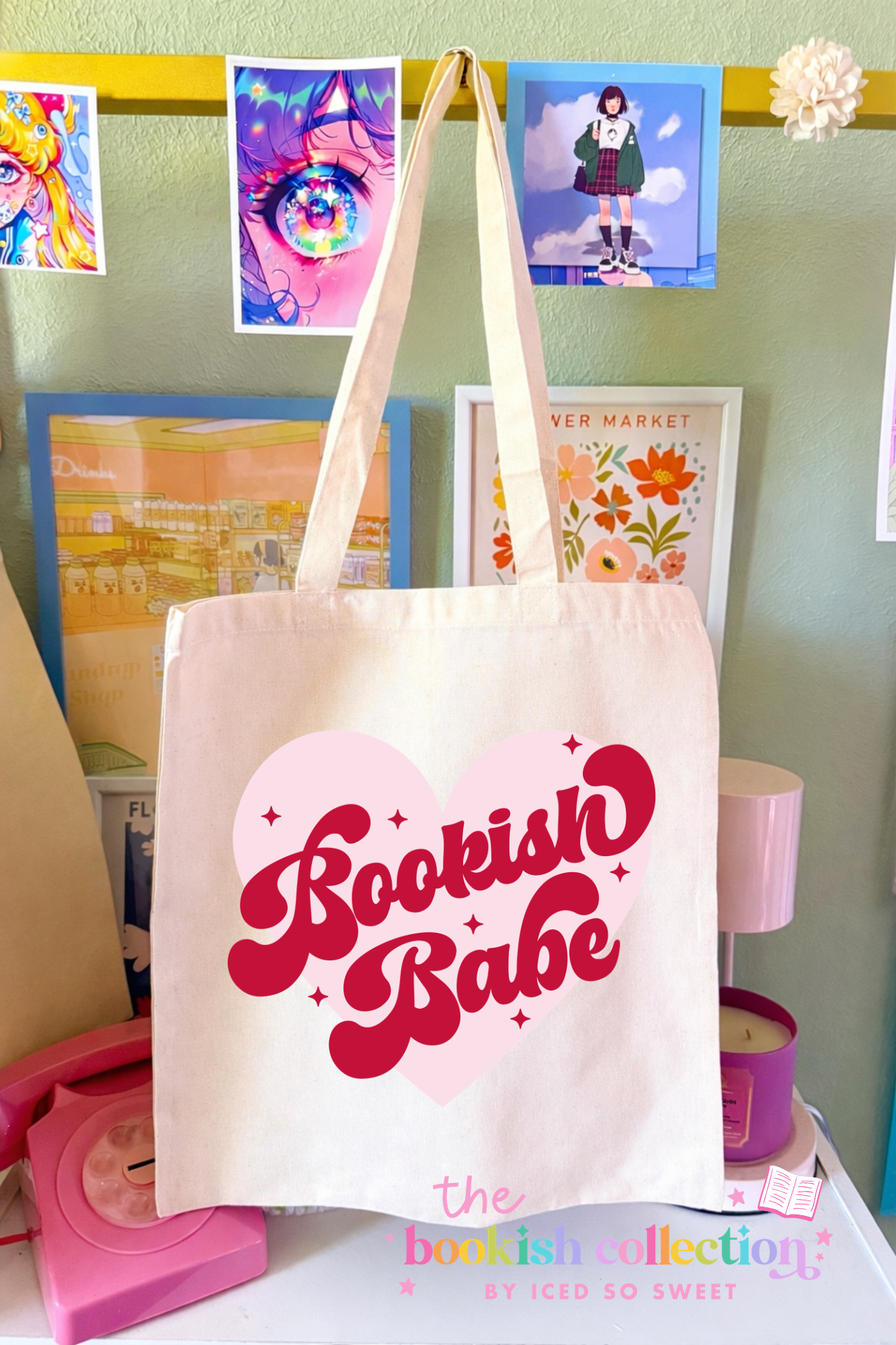 Bookish Babe Tote Bag