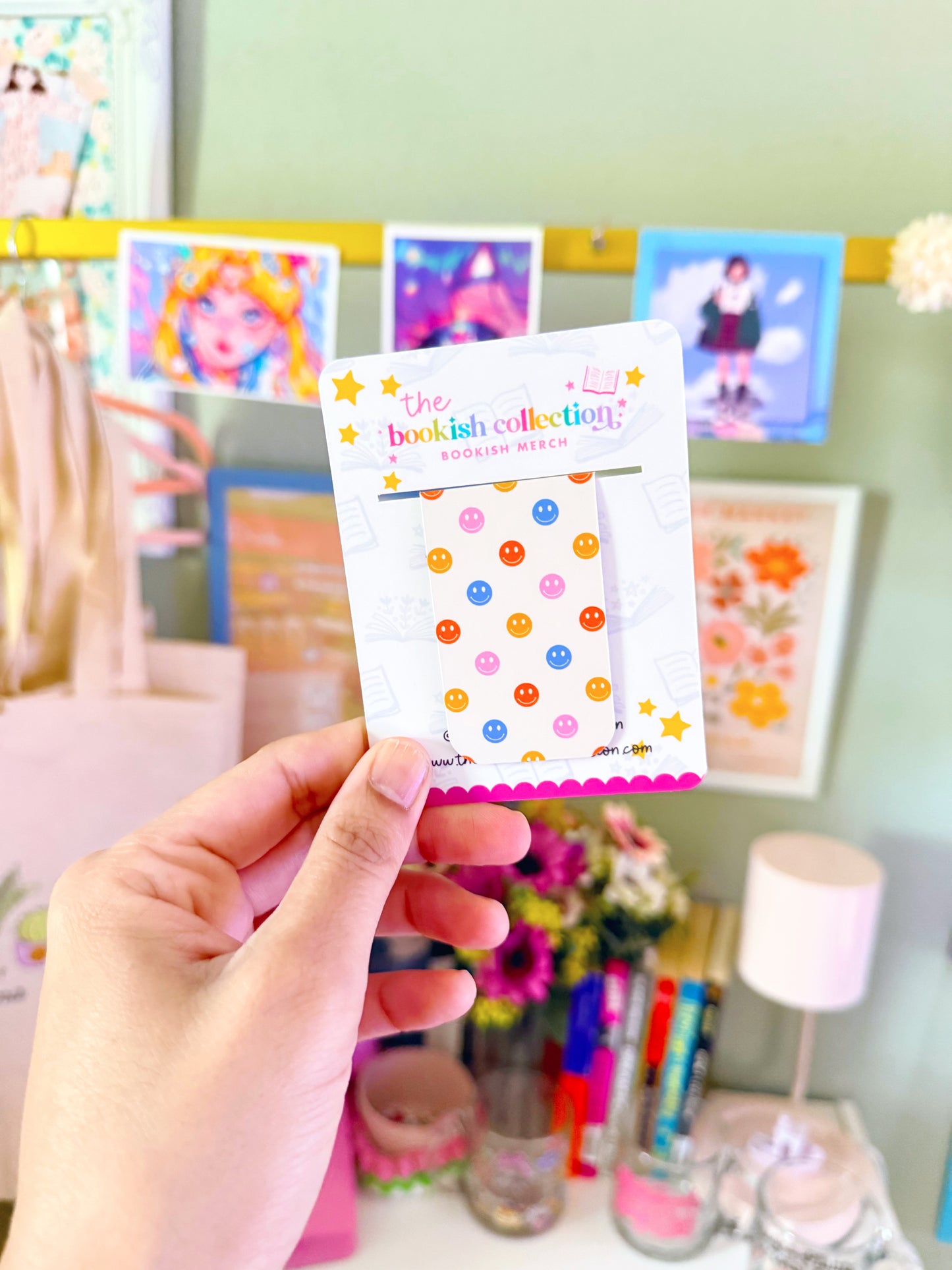 Groovy Patterned Magnetic Bookmarks
