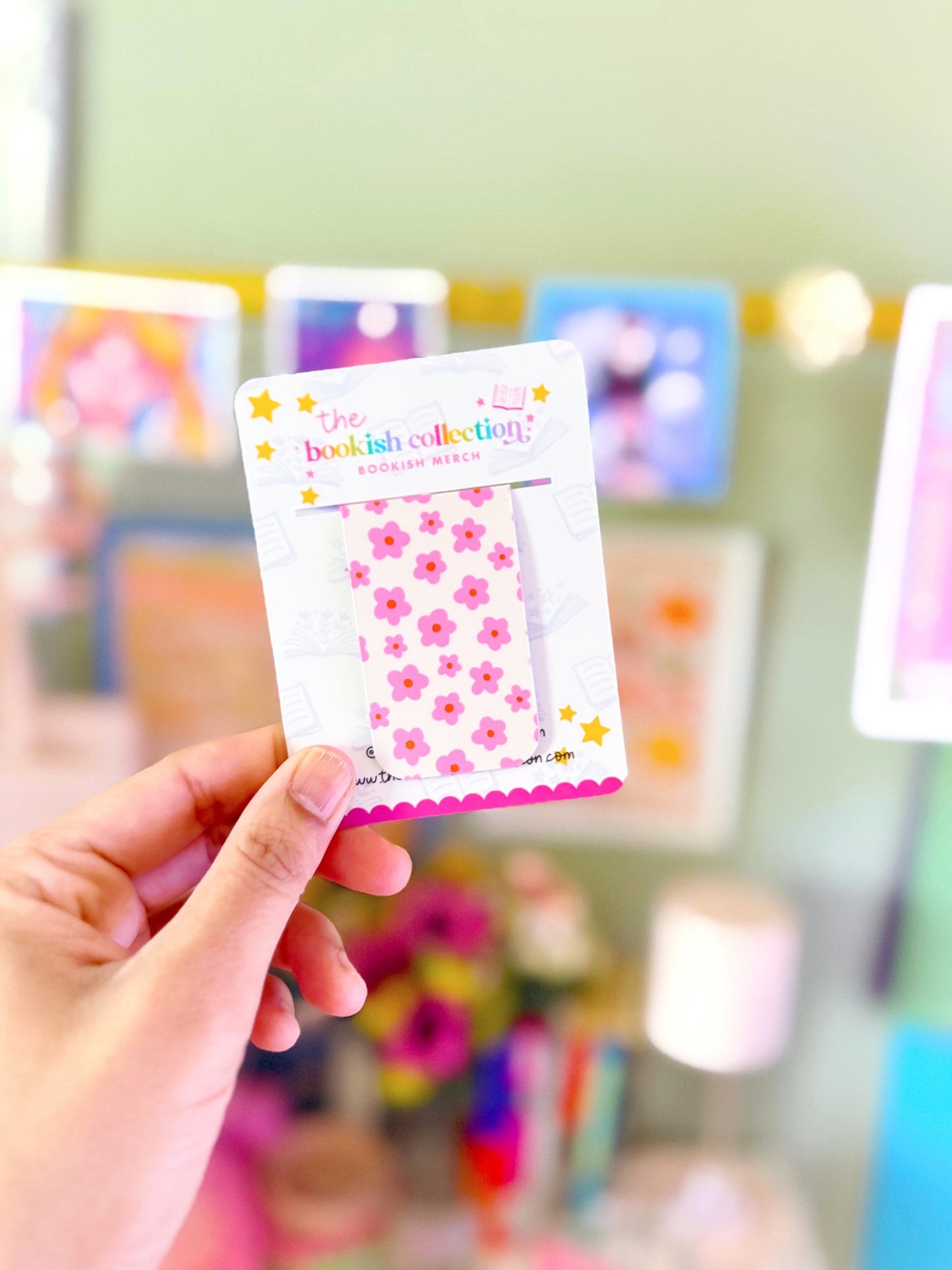 Groovy Patterned Magnetic Bookmarks