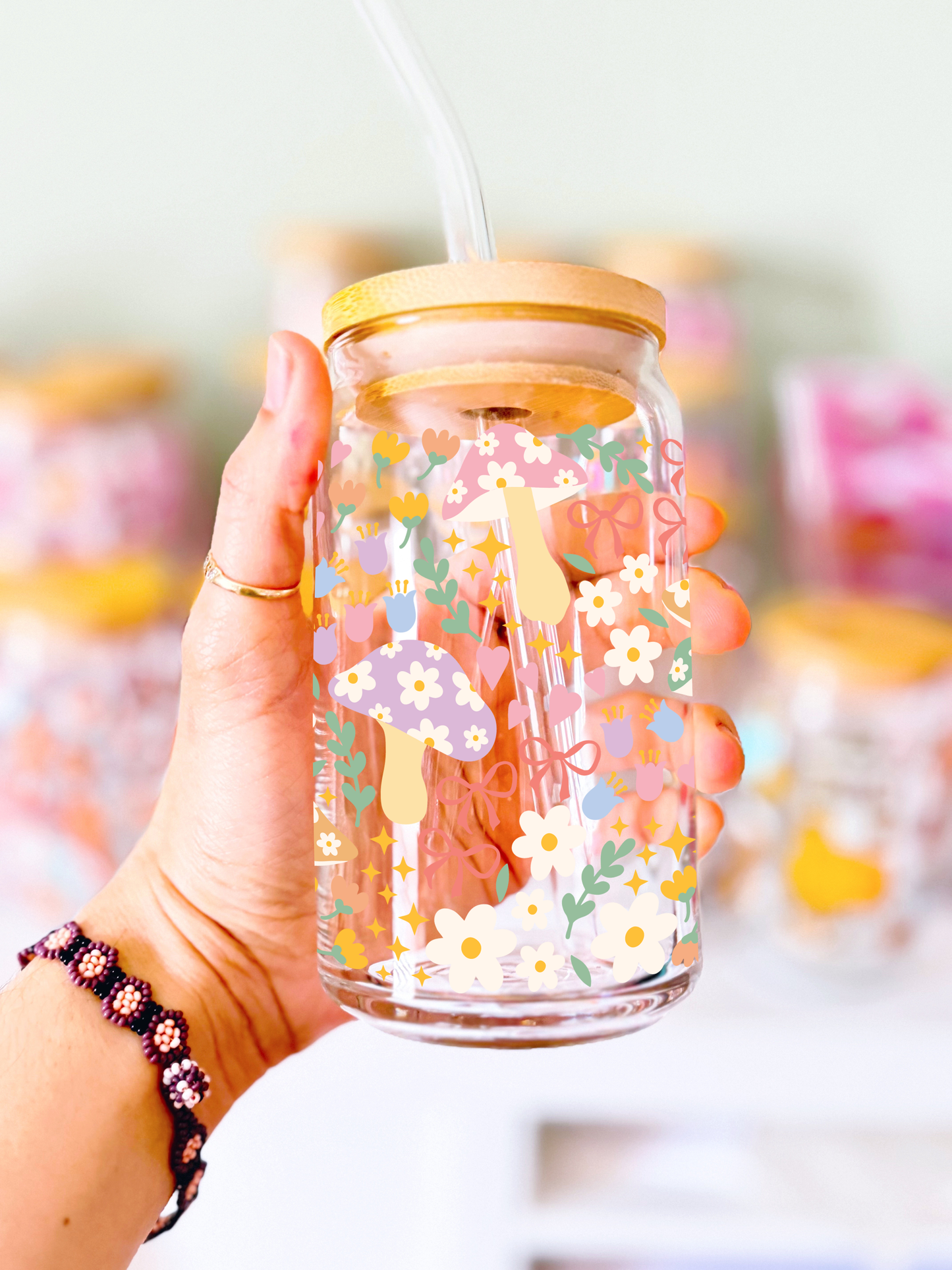 Mushroom Garden Cup