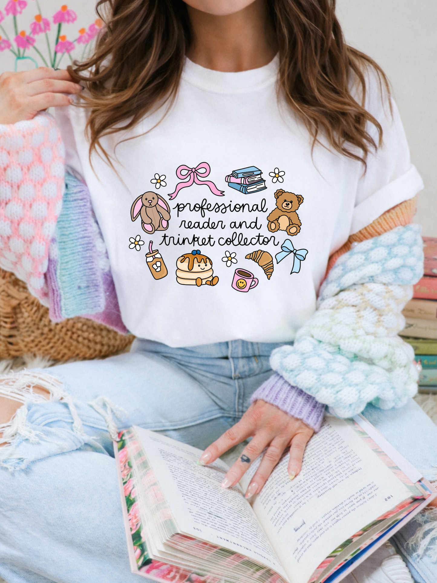 Professional Reader and Trinket Collector Tee