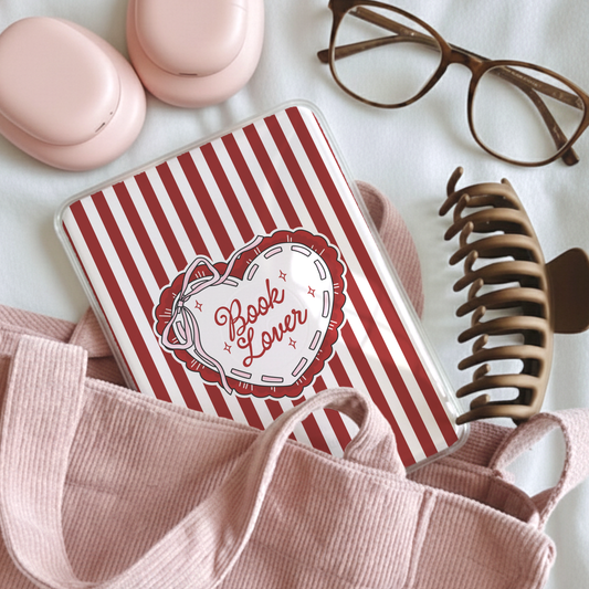 Book Lover Heart| Kindle Insert | Decorative Insert for Kindle Basic & Kindle Paperwhite