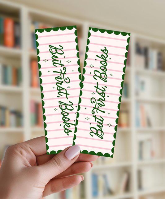 But First BooksBookmark