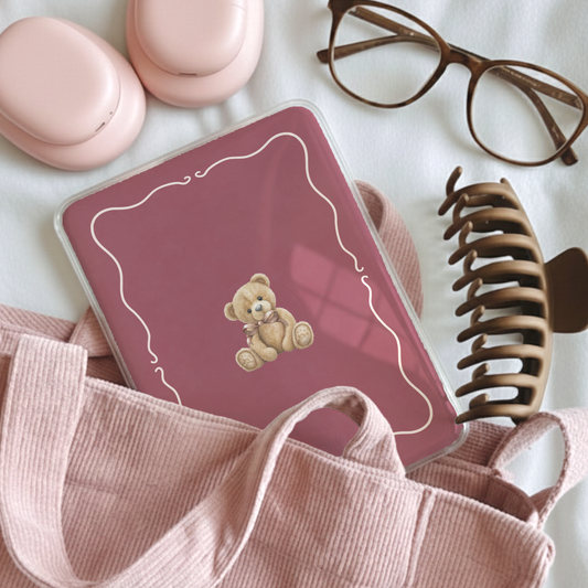 Vintage Teddy| Kindle Insert | Decorative Insert for Kindle Basic & Kindle Paperwhite