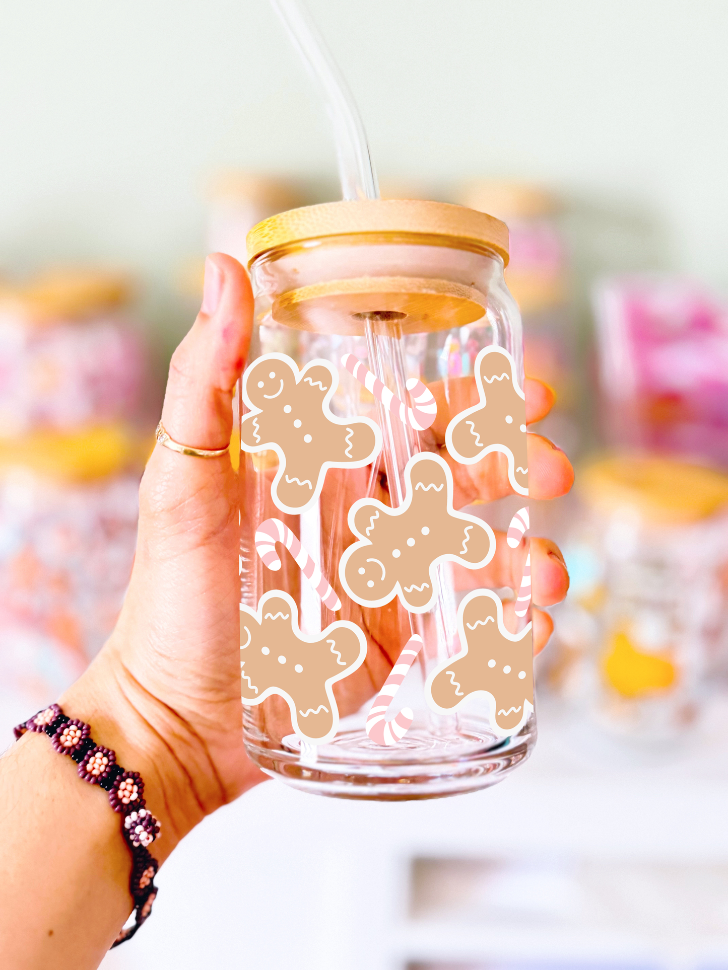 Gingerbread Men & Candy Cane