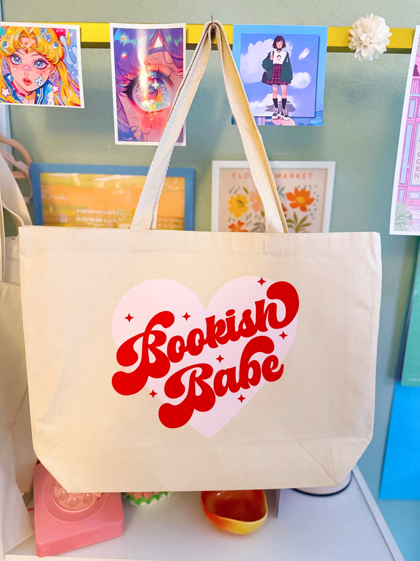 Bookish Babe Tote Bag