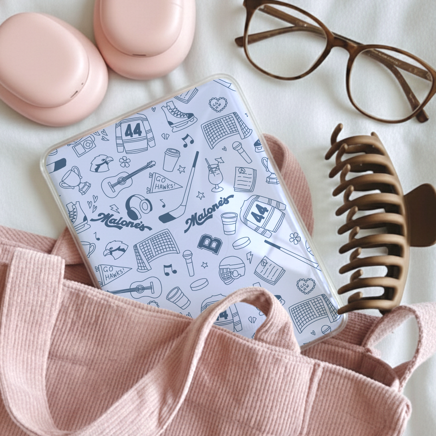 Off Campus | Kindle Insert | Decorative Insert for Kindle Basic & Kindle Paperwhite
