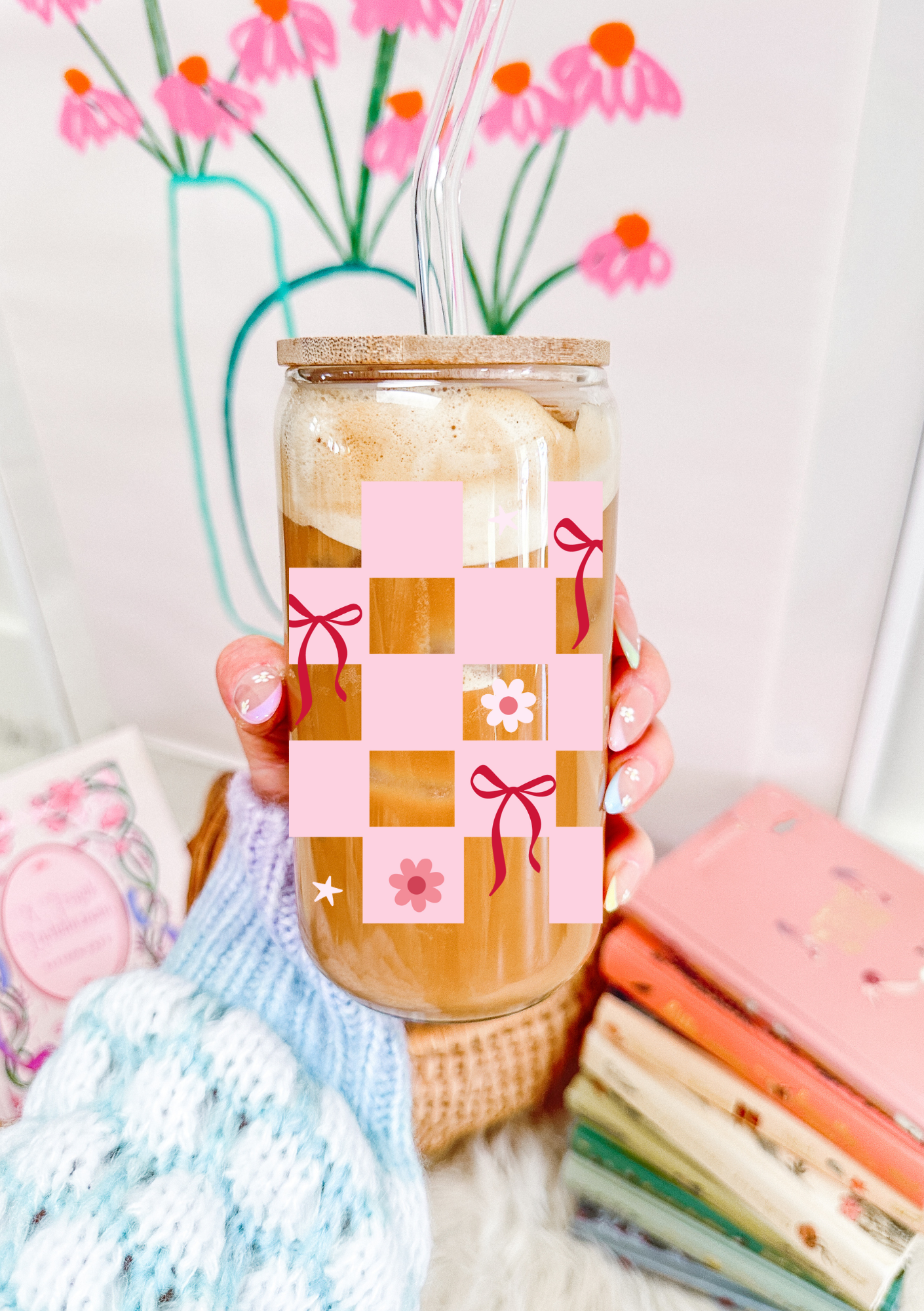 Oh So Girly Glass Can