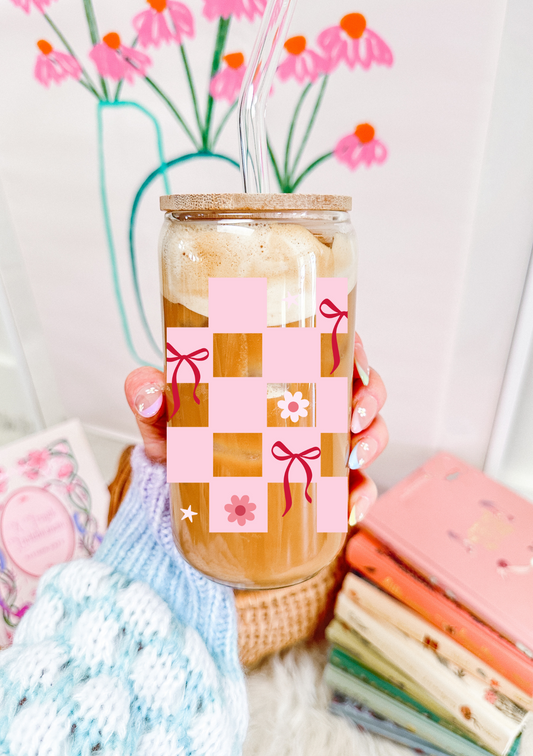 Oh So Girly Glass Can